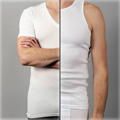 How is an undershirt different to a vest?
