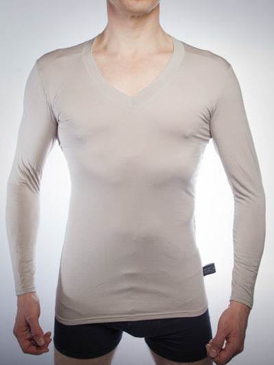 Long Sleeve V-Neck (Micro Modal) Undershirt