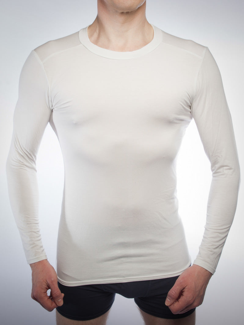 Long Sleeve Crew Neck (Micro Modal) Undershirt