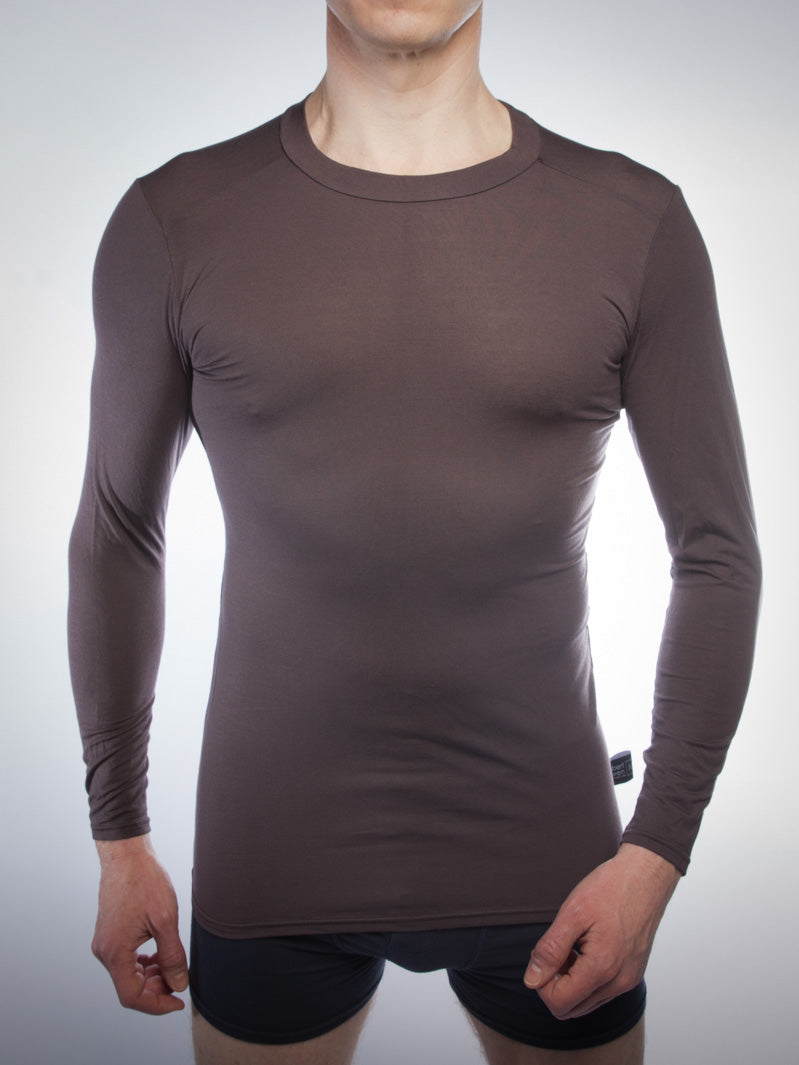 Long Sleeve Crew Neck (Micro Modal) Undershirt